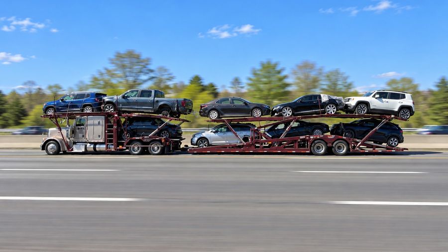 Auction vehicle transport